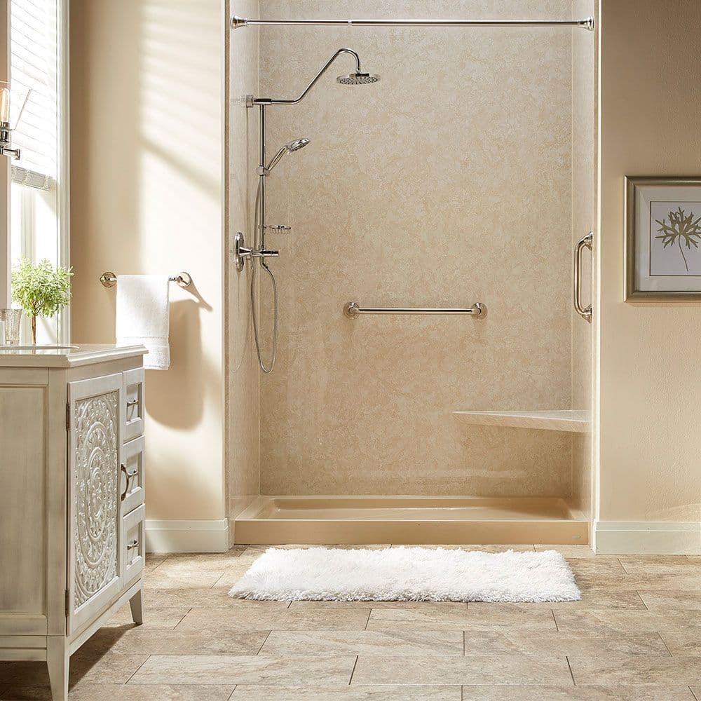 Tub-to-Shower Conversion